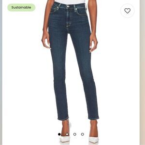 Citizens Of Humanity Dark Blue Ankle Jeans